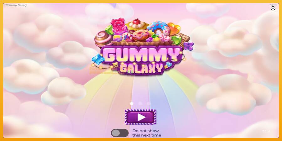 Gummy Galaxy automat za igre na sreću, slika 1