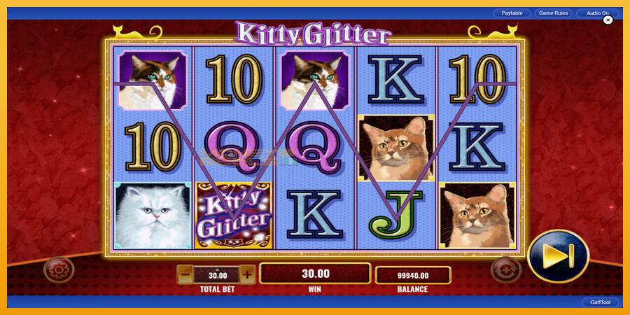 Kitty Glitter automat za igre na sreću, slika 3