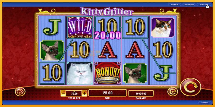 Kitty Glitter automat za igre na sreću, slika 4