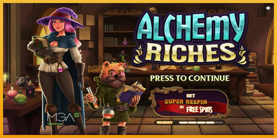 Alchemy Riches automat za igre na sreću, slika 1