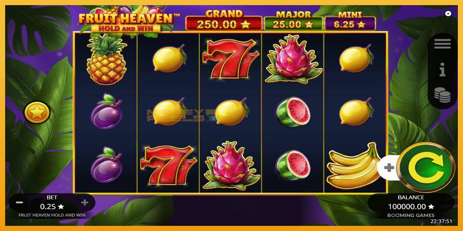 Fruit Heaven Hold and Win automat za igre na sreću, slika 2