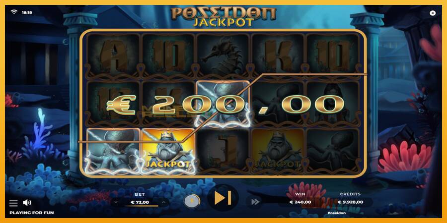 Poseidon Jackpot automat za igre na sreću, slika 2