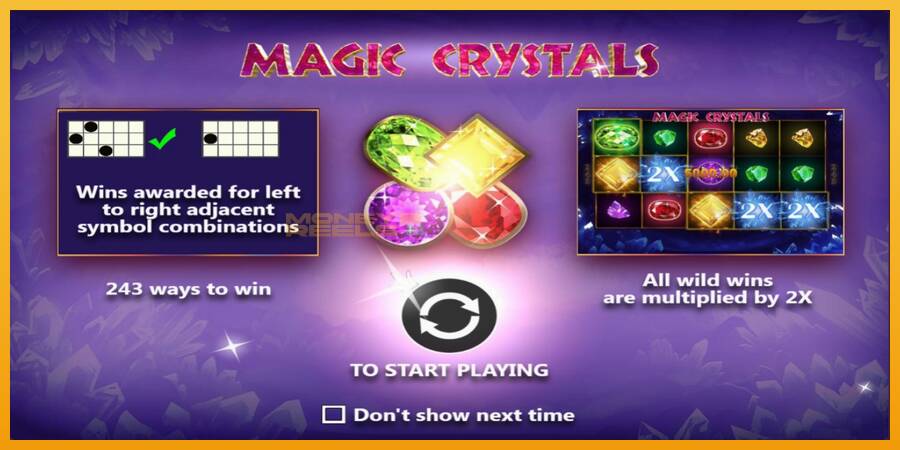 Magic Crystals automat za igre na sreću, slika 1