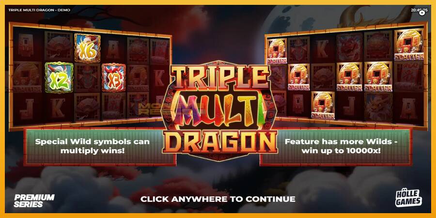 Triple Multi Dragon automat za igre na sreću, slika 1