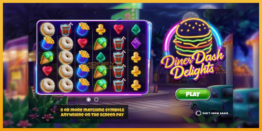 Diner Dash Delights automat za igre na sreću, slika 1