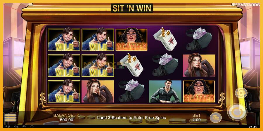 Sit N Win automat za igre na sreću, slika 2