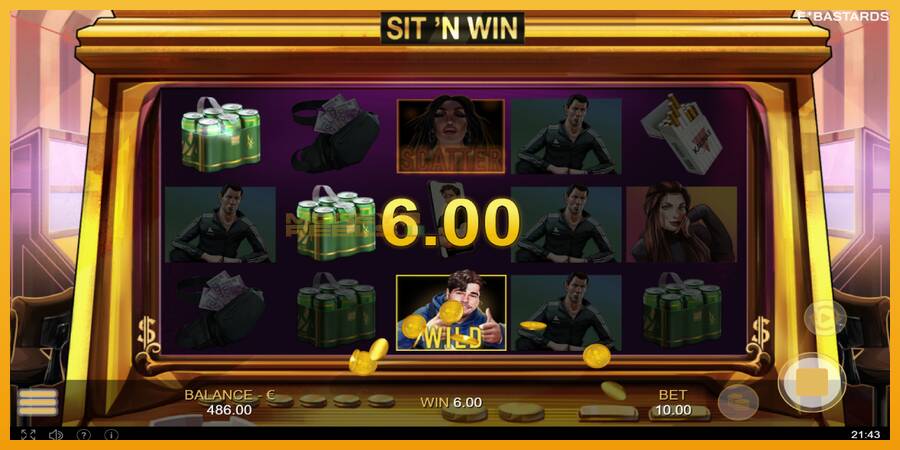 Sit N Win automat za igre na sreću, slika 3