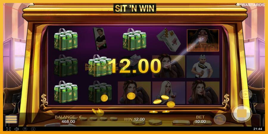 Sit N Win automat za igre na sreću, slika 4