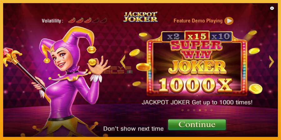 Jackpot Joker automat za igre na sreću, slika 1