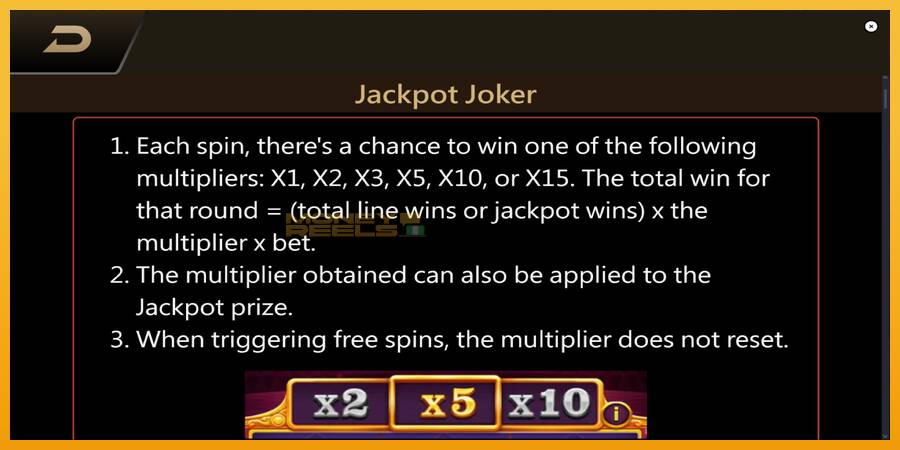 Jackpot Joker automat za igre na sreću, slika 6