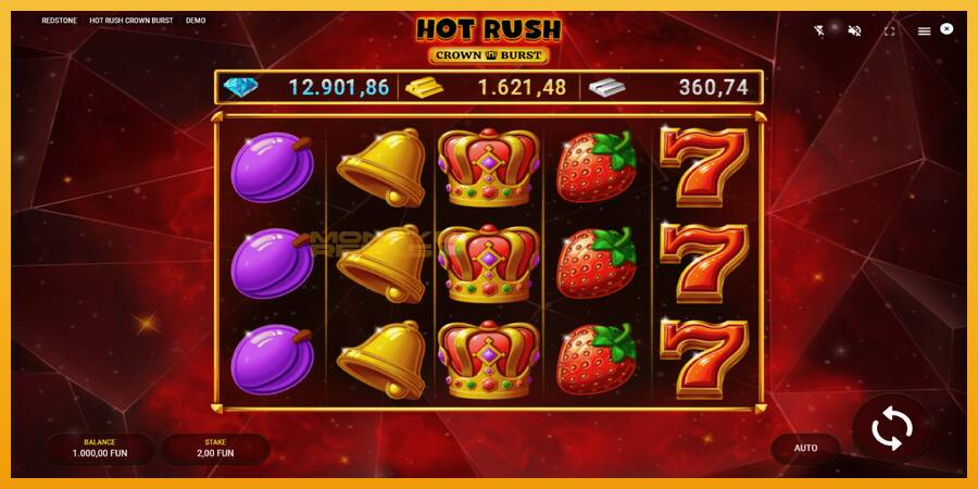 Hot Rush Crown Burst automat za igre na sreću, slika 2