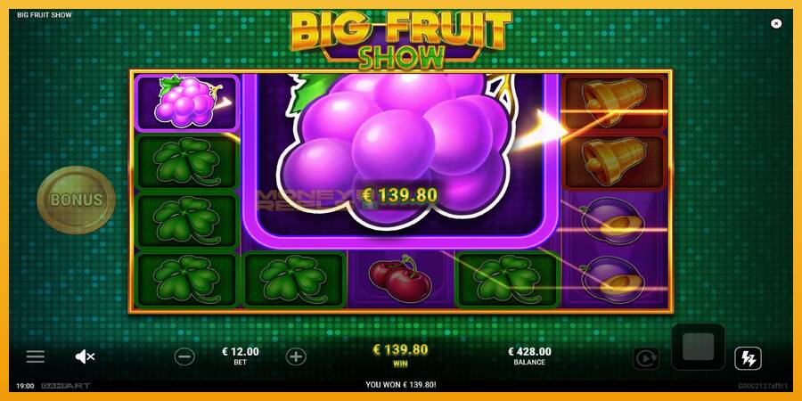 Big Fruit Show automat za igre na sreću, slika 3