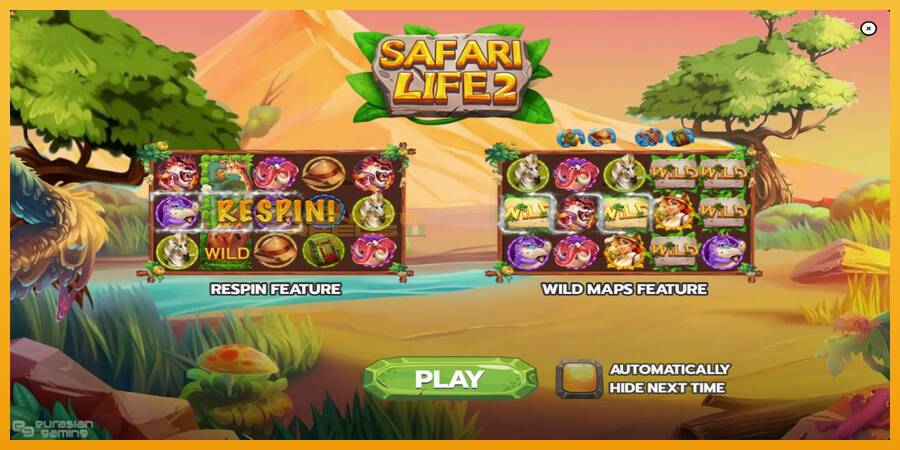 Safari Life 2 automat za igre na sreću, slika 1