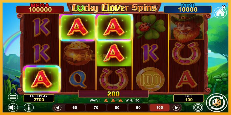 Lucky Clover Spins automat za igre na sreću, slika 4