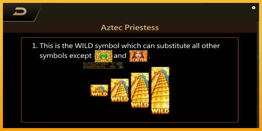 Aztec Priestess automat za igre na sreću, slika 6