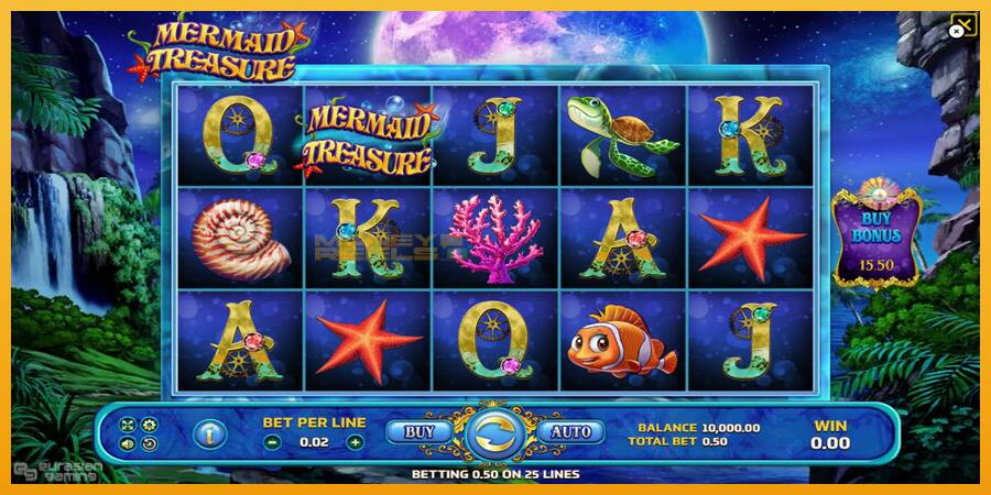 Mermaid Treasure automat za igre na sreću, slika 2