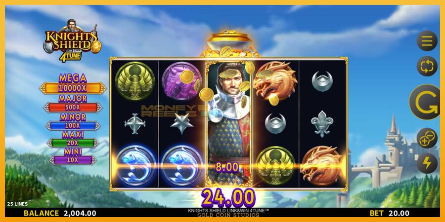 Knights Shield Link & Win 4Tune automat za igre na sreću, slika 3