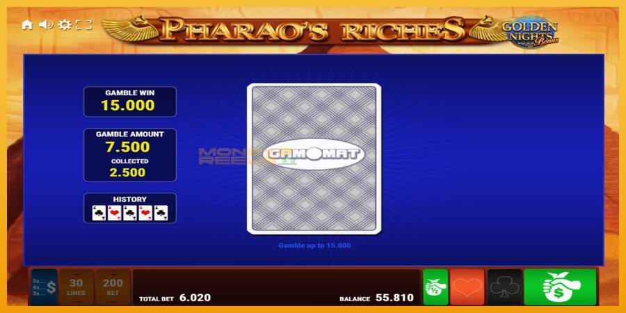 Pharaos Riches Golden Nights automat za igre na sreću, slika 5