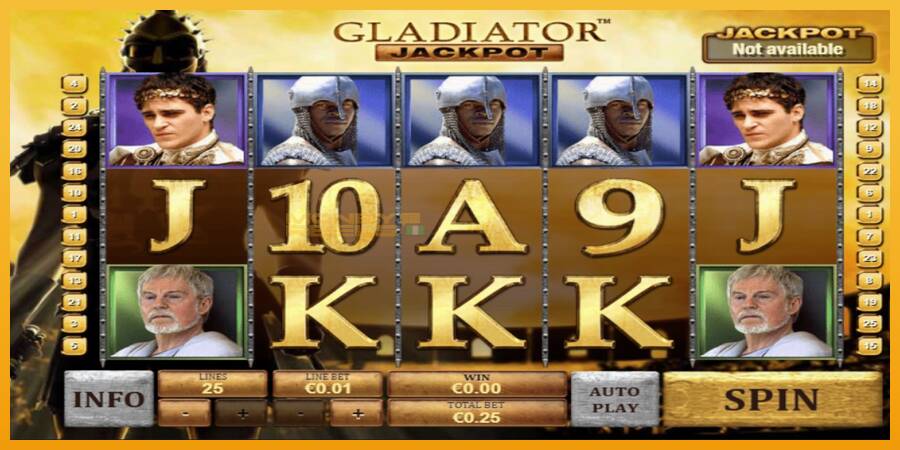 Gladiator Jackpot automat za igre na sreću, slika 1