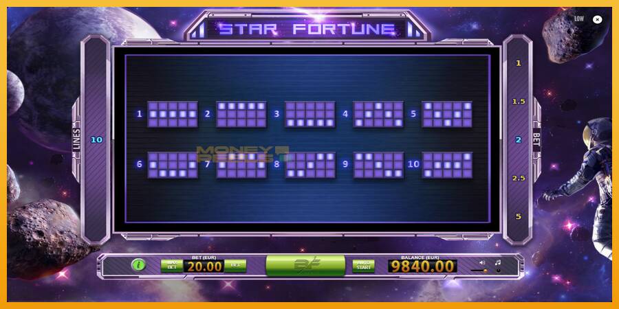 Star Fortune automat za igre na sreću, slika 7