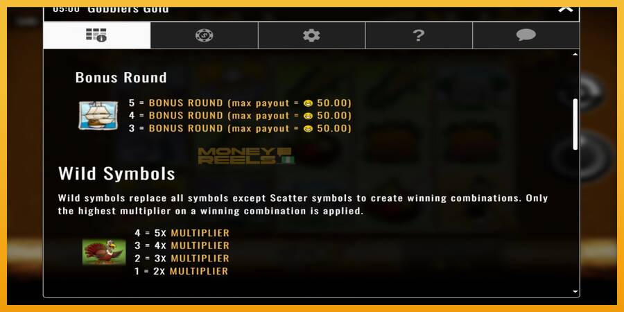 Gobblers Gold automat za igre na sreću, slika 4