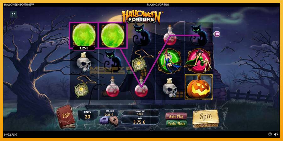 Halloween Fortune automat za igre na sreću, slika 2