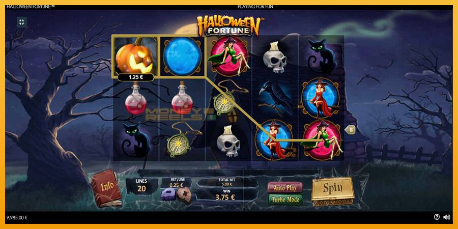 Halloween Fortune automat za igre na sreću, slika 3