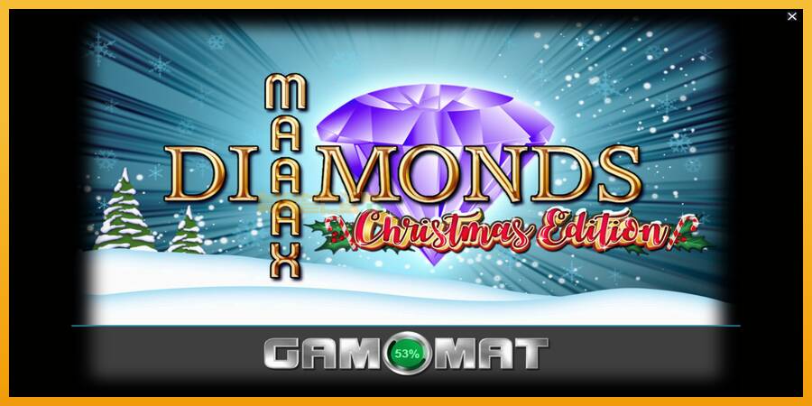 Maaax Diamonds Christmas Edition automat za igre na sreću, slika 1