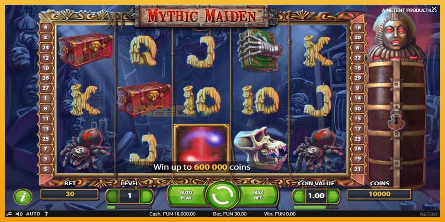 Mythic Maiden automat za igre na sreću, slika 1