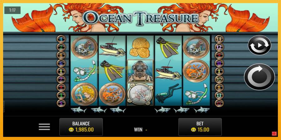 Ocean Treasure automat za igre na sreću, slika 1