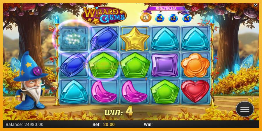 Wizard of Gems automat za igre na sreću, slika 2