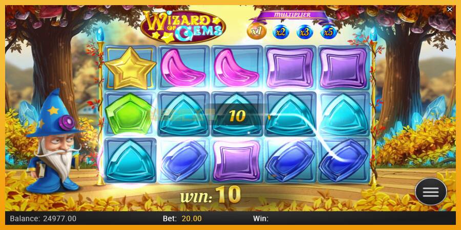 Wizard of Gems automat za igre na sreću, slika 4