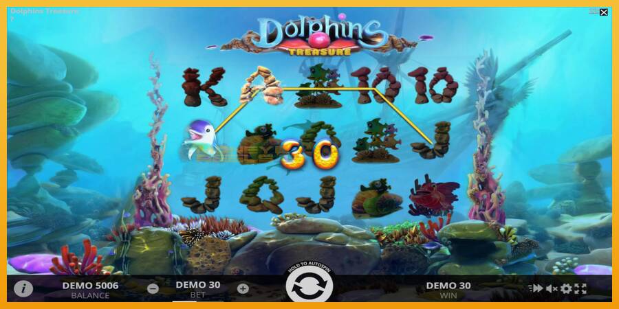 Dolphins Treasure automat za igre na sreću, slika 3