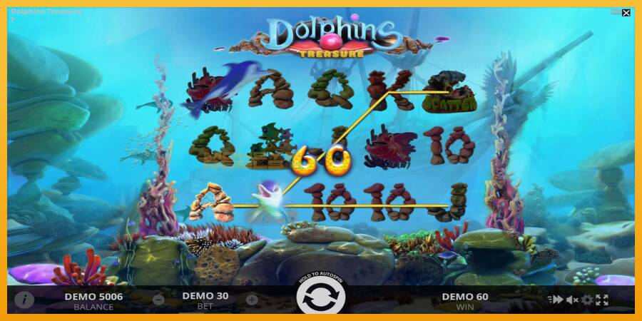 Dolphins Treasure automat za igre na sreću, slika 4