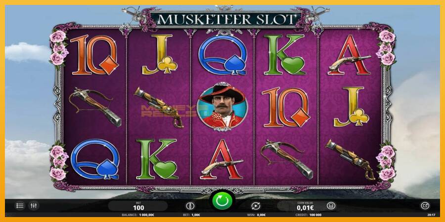 Musketeer Slot automat za igre na sreću, slika 2