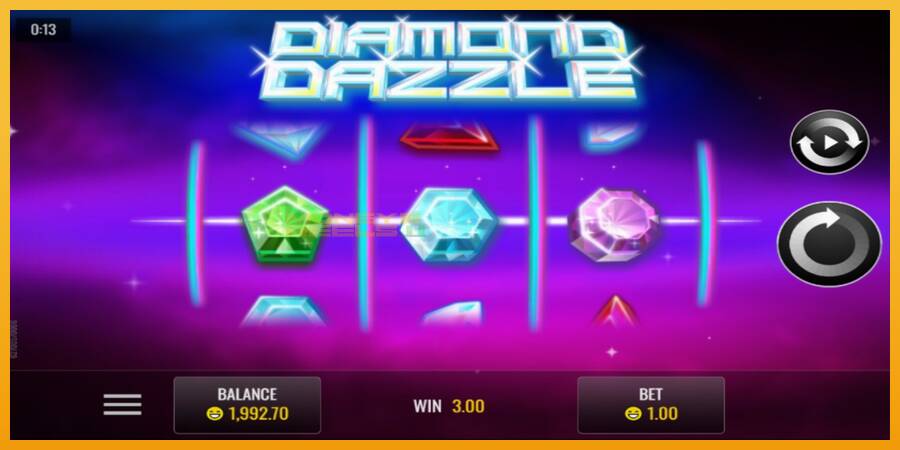 Diamond Dazzle automat za igre na sreću, slika 2