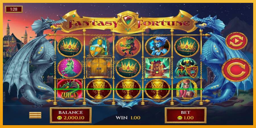 Fantasy Fortune automat za igre na sreću, slika 1