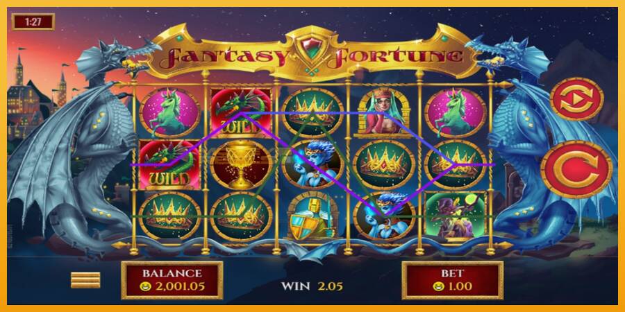 Fantasy Fortune automat za igre na sreću, slika 2