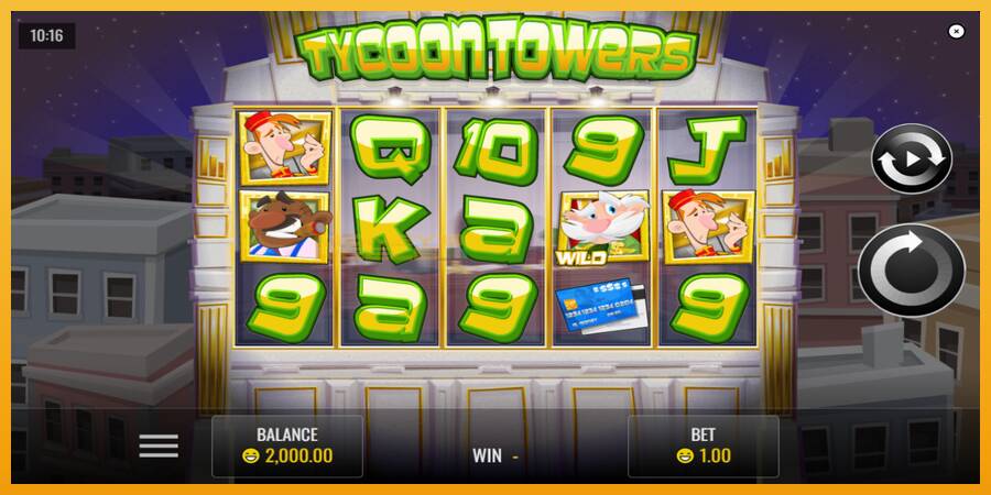 Tycoon Towers automat za igre na sreću, slika 2