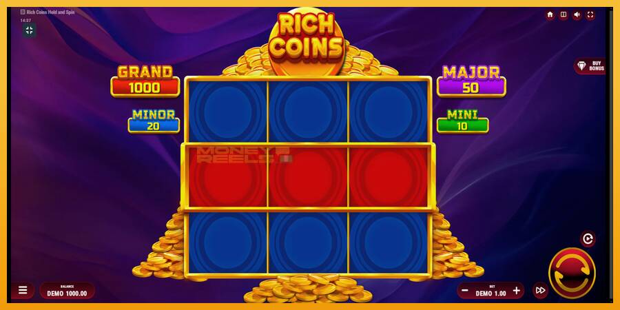 Rich Coins Hold and Spin automat za igre na sreću, slika 1