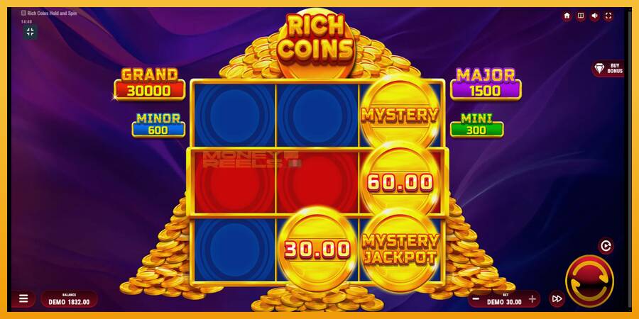 Rich Coins Hold and Spin automat za igre na sreću, slika 5