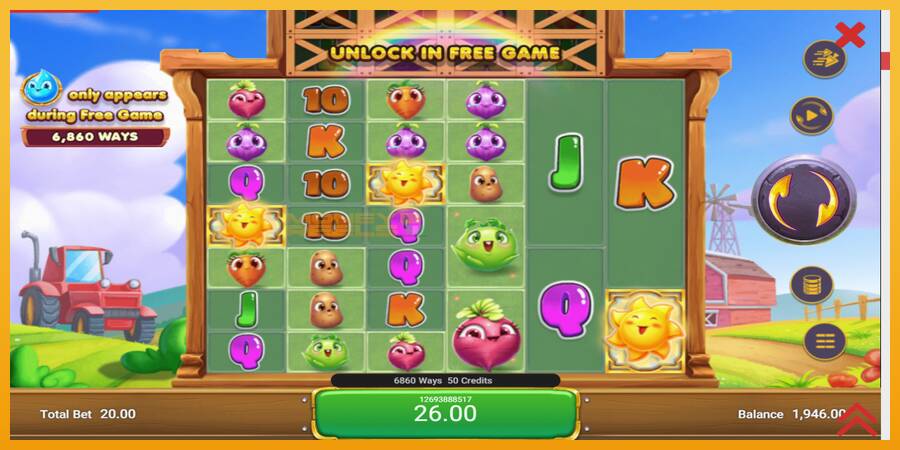 Farmland Frenzy Maxways automat za igre na sreću, slika 3