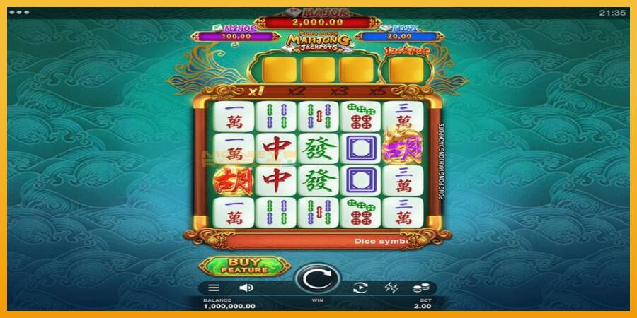 Pong Pong Mahjong Jackpots automat za igre na sreću, slika 1