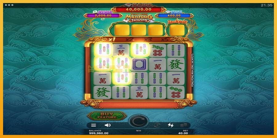 Pong Pong Mahjong Jackpots automat za igre na sreću, slika 2