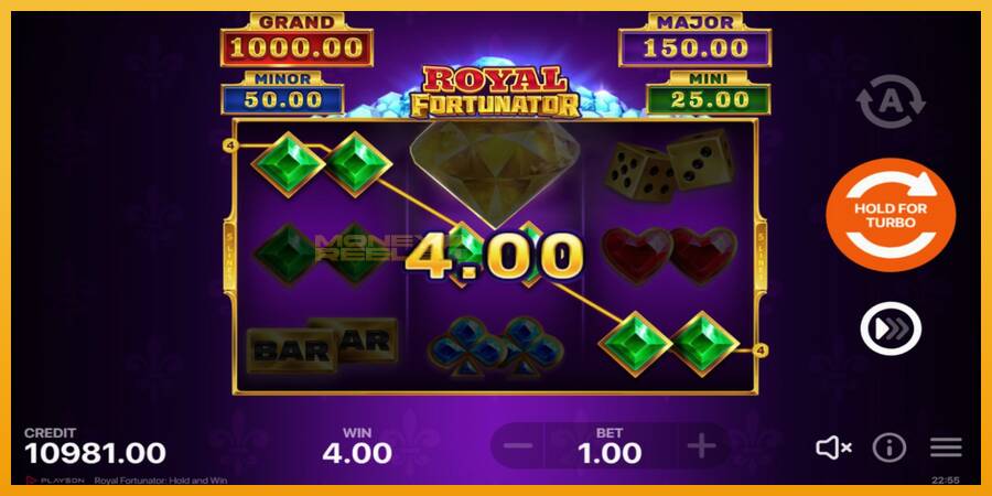 Royal Fortunator: Hold and Win automat za igre na sreću, slika 3