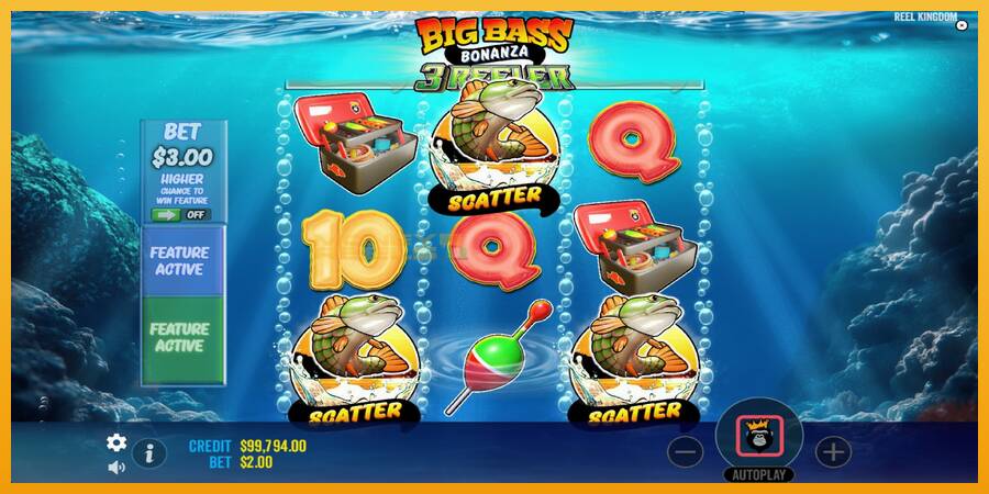 Big Bass Bonanza 3 Reeler automat za igre na sreću, slika 3