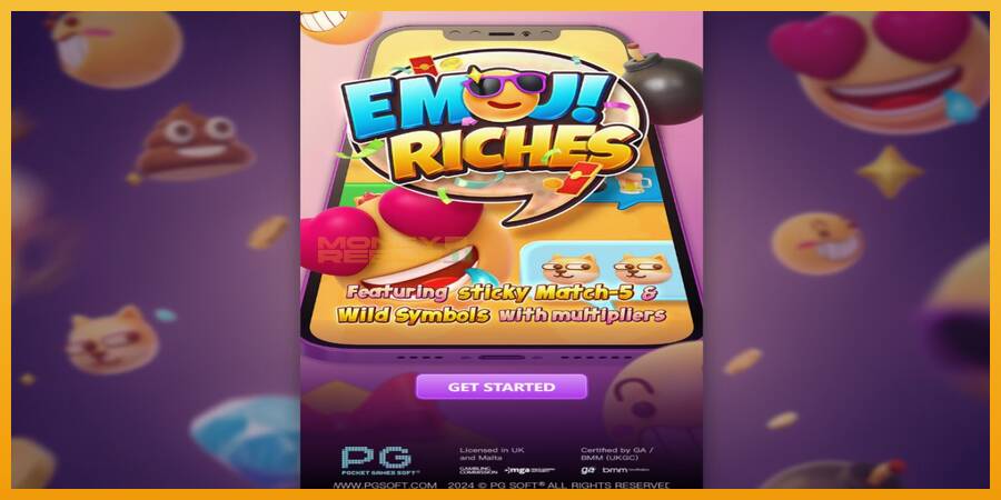 Emoji Riches automat za igre na sreću, slika 1