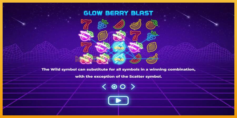 Glow Berry Blast automat za igre na sreću, slika 1