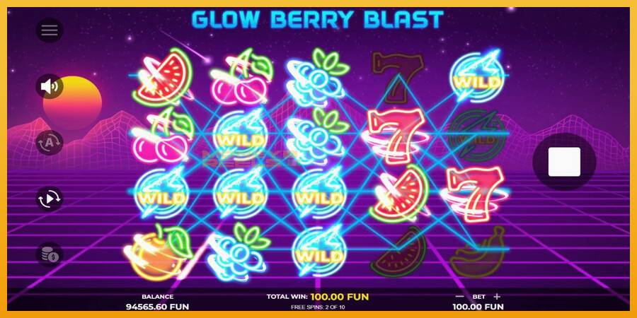 Glow Berry Blast automat za igre na sreću, slika 4