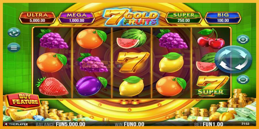 7 Gold Fruits automat za igre na sreću, slika 2